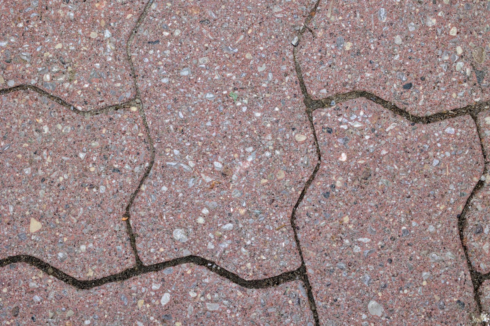 Stamped concrete driveway brick-pattern surface in Las Vegas, NV